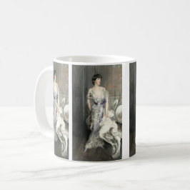 Porträtt av Celia Tobin Clark av Giovanni Boldini Kaffemugg