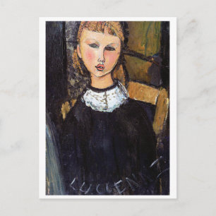 Porträtt av Ceroni, Modigliani Vykort