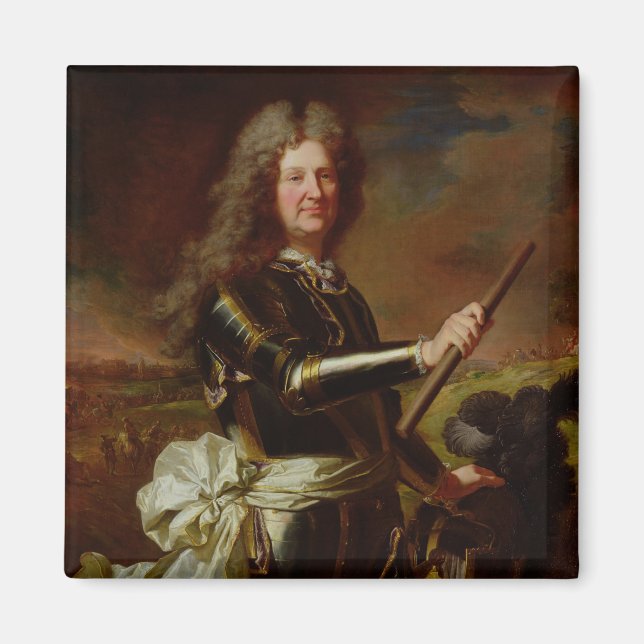 Porträtt av Charles-Auguste de Matignon Magnet (Framsidan)