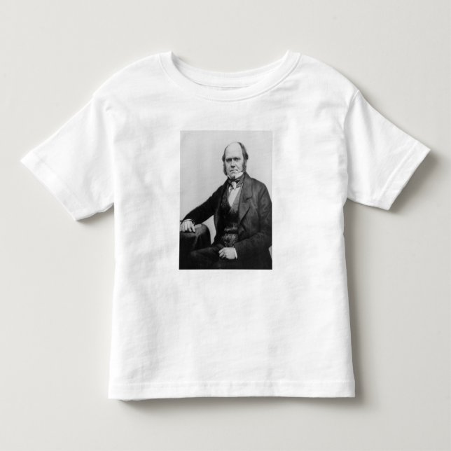 Porträtt av Charles Darwin, 1854 T-shirt (Framsida)