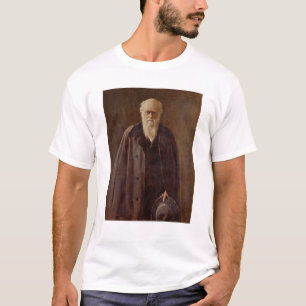 Porträtt av Charles Darwin 1883 Tee Shirt