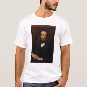 Porträtt av Charles Dickens 1855 Tee Shirt