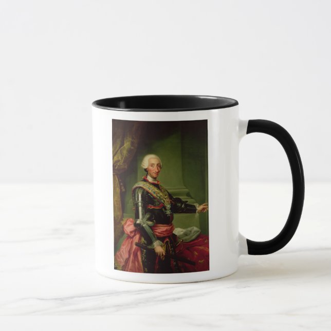 Porträtt av Charles III c.1761 Mugg (Höger)