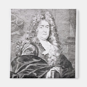 Porträtt av Charles Perrault Magnet