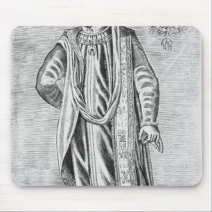 Porträtt av Charles V, helig romersk kejsare Musmatta