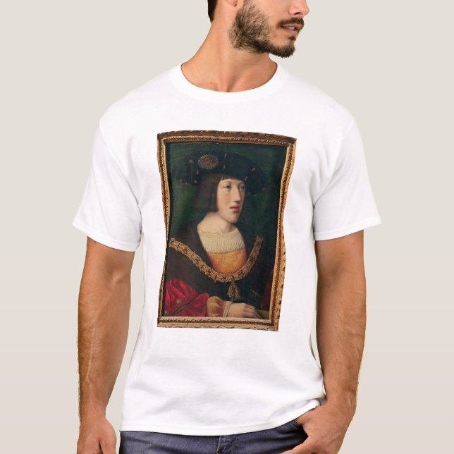 Porträtt av Charles V Tee Shirt (Framsida)