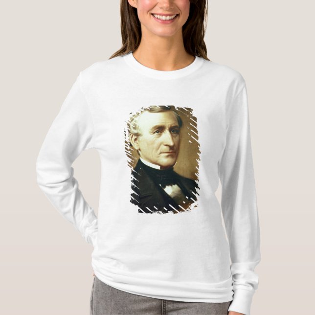 Porträtt av Charles Wilkes 1870 Tee (Framsida)