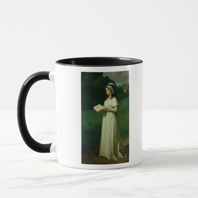 Porträtt av Charlotte Corday Mugg (Vänster)