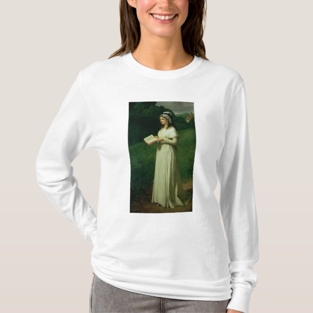 Porträtt av Charlotte Corday Tee (Framsida)