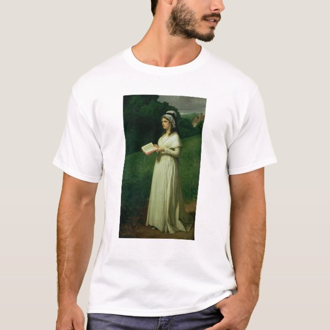 Porträtt av Charlotte Corday Tee Shirt (Framsida)