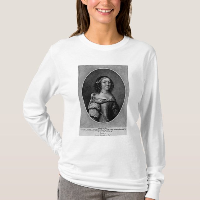 Porträtt av Charlotte, Countess av Derby Tröja (Framsida)