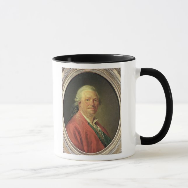 Porträtt av Christoph Willibald von Gluck, 1777 Mugg (Höger)