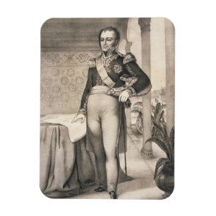 Porträtt av Comten de Bourmont (1773-1846), Com Magnet