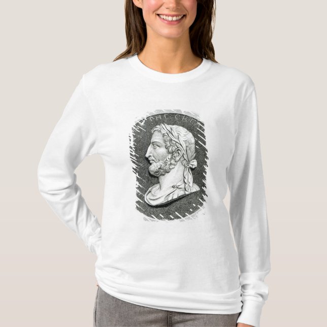 Porträtt av Constantine underbaren T Shirt (Framsida)