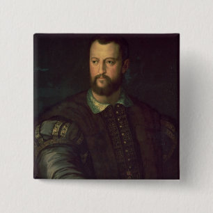 Porträtt av Cosimo mig de Medici 1559 Knapp