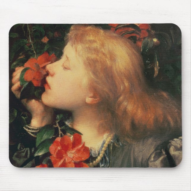 Porträtt av Dame Ellen Frotté c.1864 Musmatta (Framsidan)