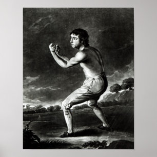 Porträtt av Daniel Mendoza Poster