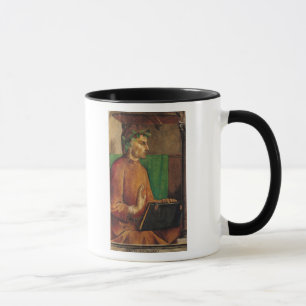Porträtt av Dante Alighieri, c.1475 Mugg