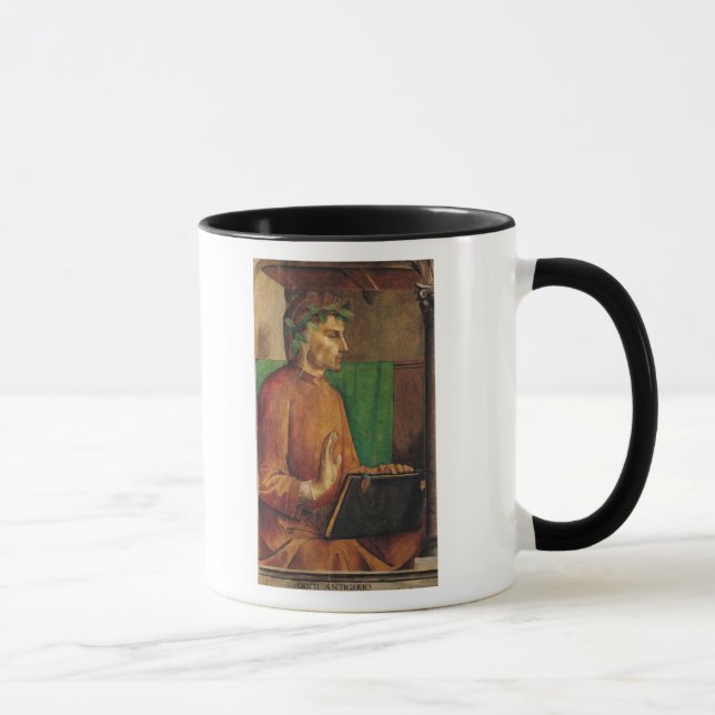 Porträtt av Dante Alighieri, c.1475 Mugg (Höger)
