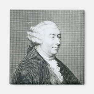 Porträtt av David Hume Magnet