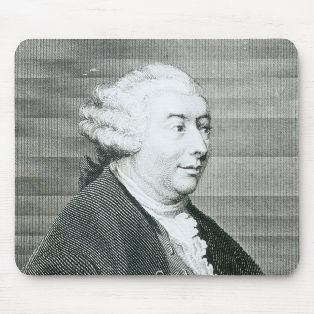 Porträtt av David Hume Musmatta (Framsidan)