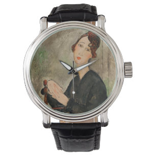 Porträtt av Dedie Hayden, 1918 Armbandsur