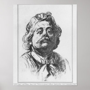Porträtt av den Albert Ernest Bäraren-Belleuse Poster