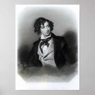 Porträtt av den Benjamin Disraeli esquiren M.P. Poster