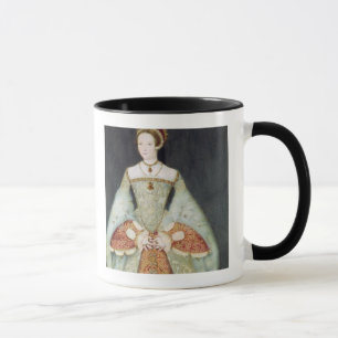 Porträtt av den Catherine parren (1512-48), 1545 Mugg