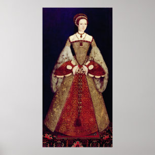Porträtt av den Catherine parren, 1545 Poster
