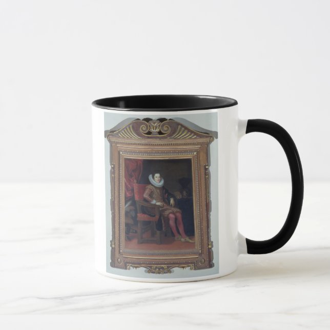 Porträtt av den Cosimo II de'Medicien (1590-1621) Mugg (Höger)