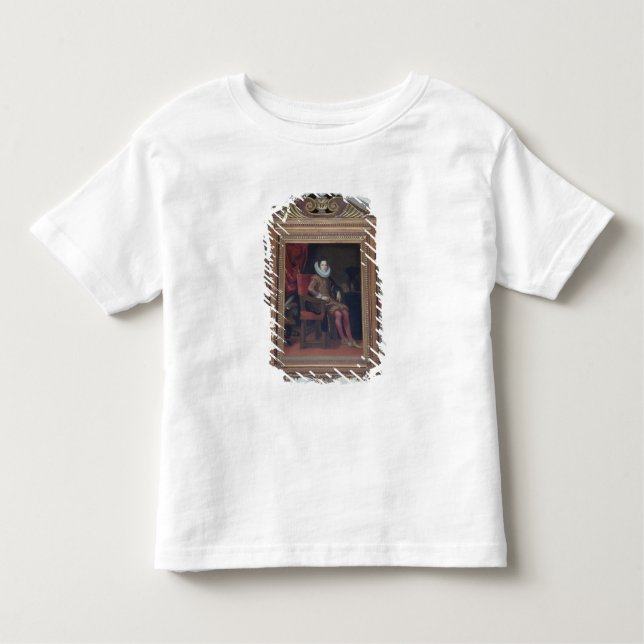 Porträtt av den Cosimo II de'Medicien (1590-1621) Tee (Framsida)