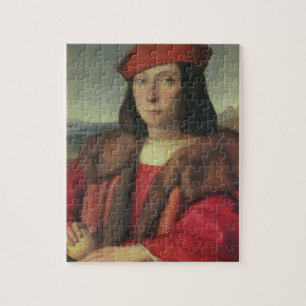 Porträtt av den Francesco dellaen Rovere, hertig Pussel