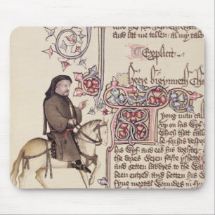 Porträtt av den Geoffrey Chaucer telefaxen från Musmatta
