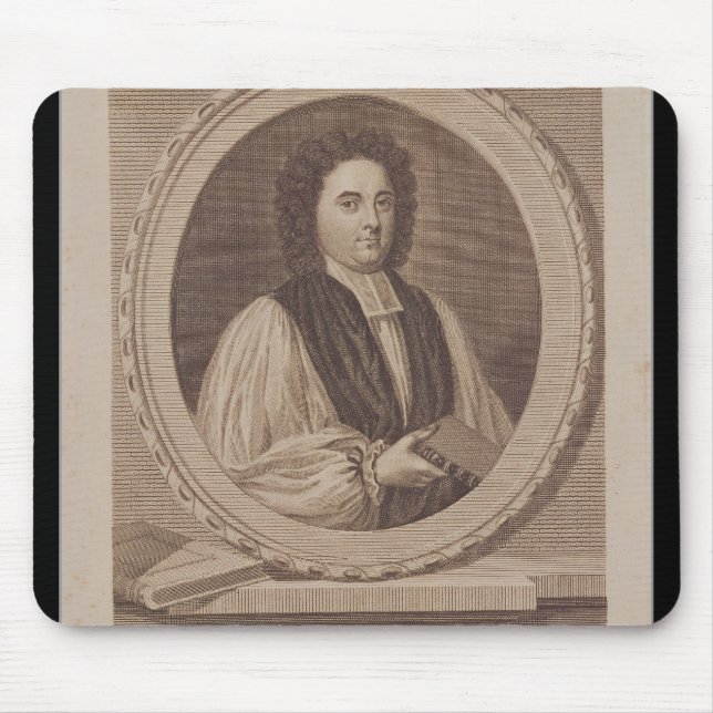 Porträtt av den George Berkeley biskopen Musmatta (Framsidan)