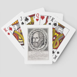 Porträtt av den George gårdfarihandlaren Spel Kort