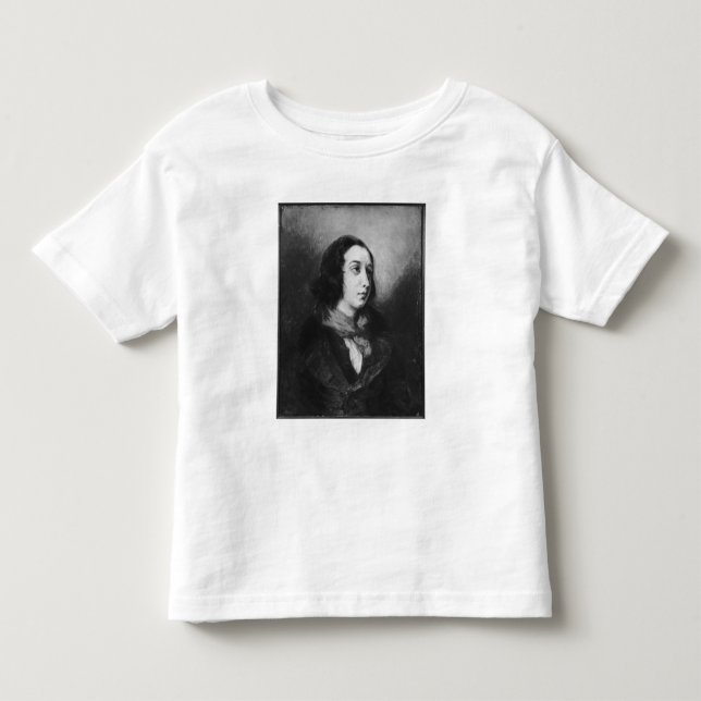 Porträtt av den George sanden, 1838 Tee (Framsida)