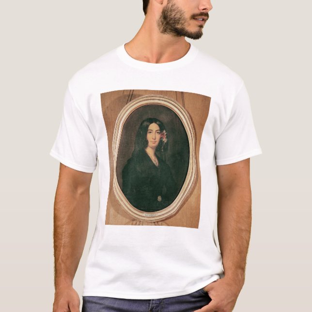 Porträtt av den George sanden T Shirt (Framsida)