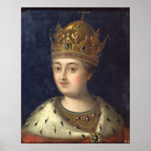 Porträtt av den härska Sophia, 1772 Poster