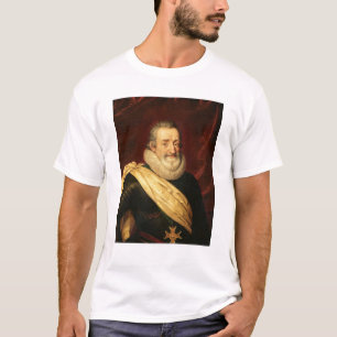 Porträtt av den Henri droppkungen av frankriken T-shirt