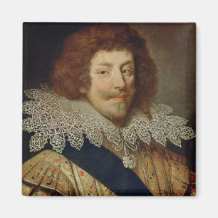 Porträtt av den Henri hertigen av Montmorency Magnet