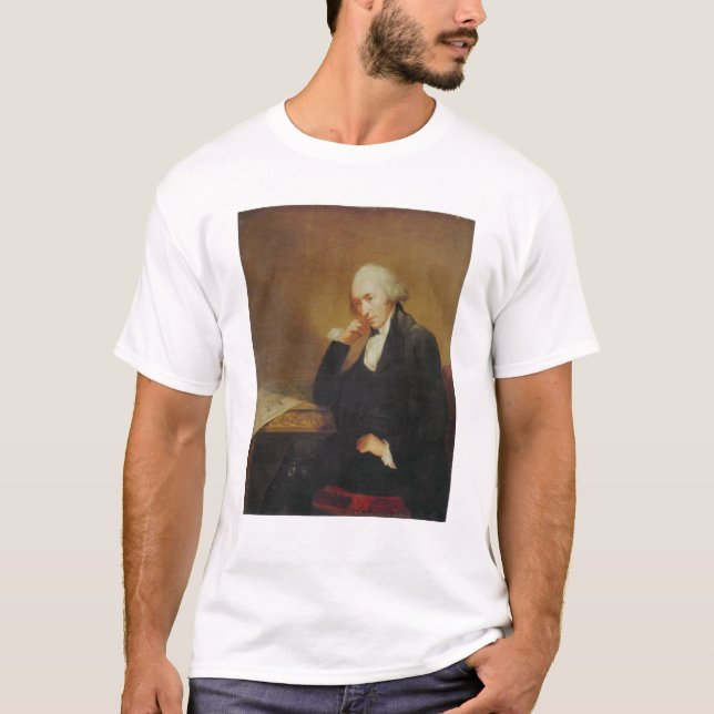 Porträtt av den James watten 1792 Tee Shirt (Framsida)
