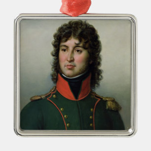Porträtt av den Joachim Murat kungen av Naples Julgransprydnad Metall