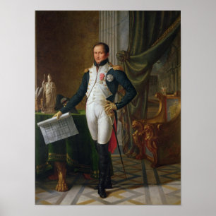 Porträtt av den Joseph Bonaparte kungen av Spanie Poster