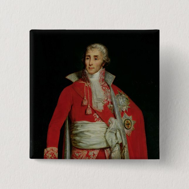 Porträtt av den Joseph Fouche hertigen av Otranto Knapp (Framsida)