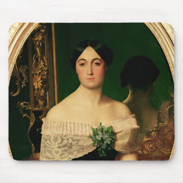 Porträtt av den Marianne Elisa björken Musmatta (Framsidan)