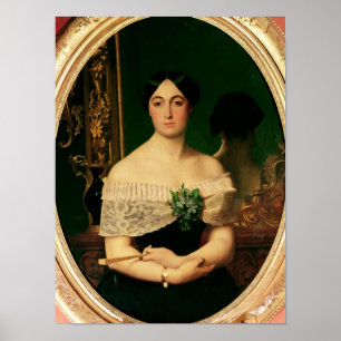 Porträtt av den Marianne Elisa björken Poster