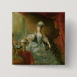 Porträtt av den Marie Antoinette drottningen av Knapp