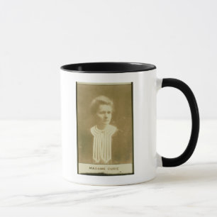 Porträtt av den Marie curien Mugg