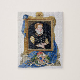 Porträtt av den Mary drottningen av Scots Pussel